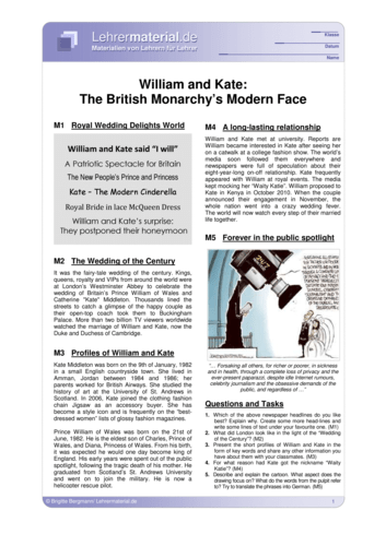 Vorschaugrafik 1 für das  Arbeitsblatt William and Kate: The British Monarchy’s Modern Face  von Lehrermaterial.de.